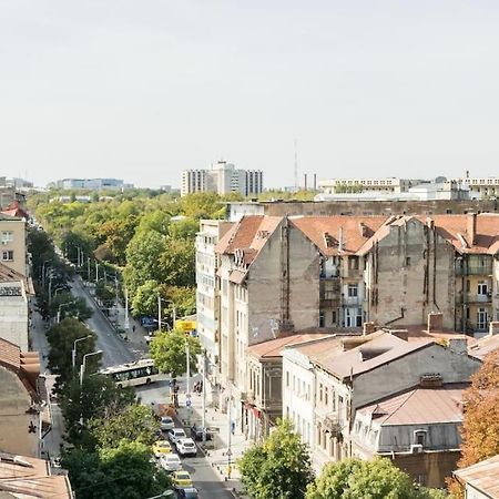 Ferienwohnung Stunning Views 3Br Sunny Flat - Amazing Terrace Bukarest Exterior foto