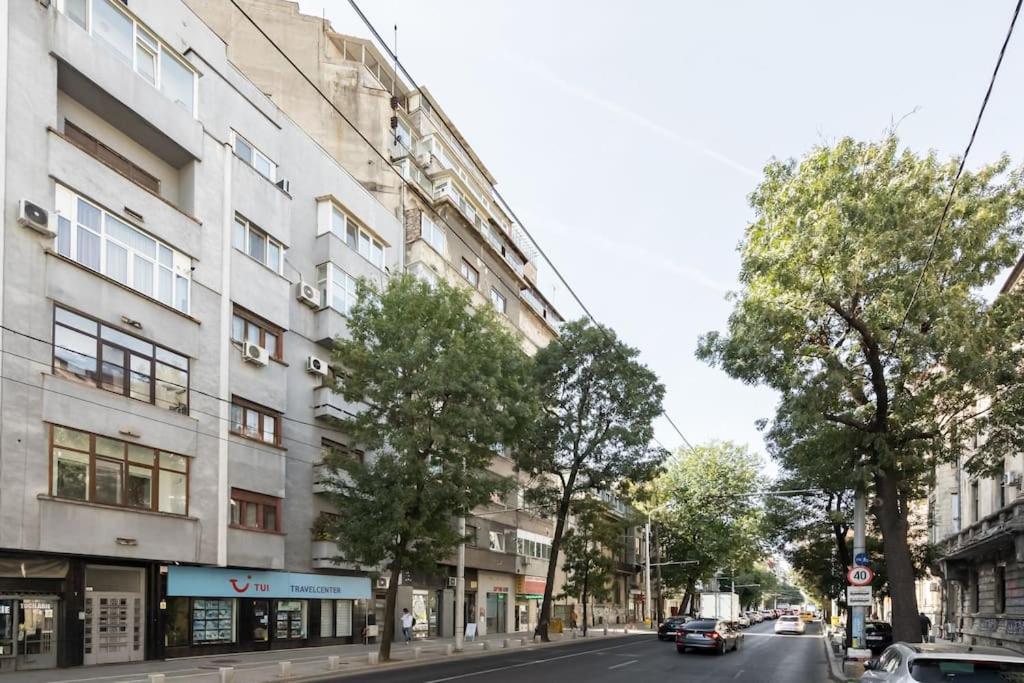 Ferienwohnung Stunning Views 3Br Sunny Flat - Amazing Terrace Bukarest Exterior foto